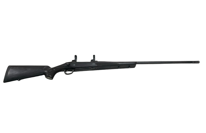 Bolt-action rifle chambered in 338 Lapua Magnum